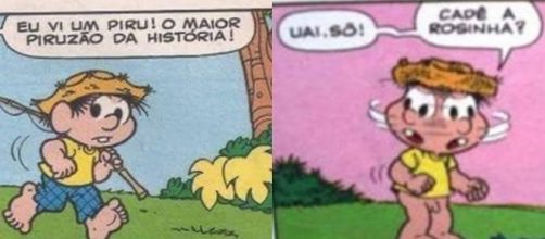 Quadrinhos constrangedores do Chico Bento.