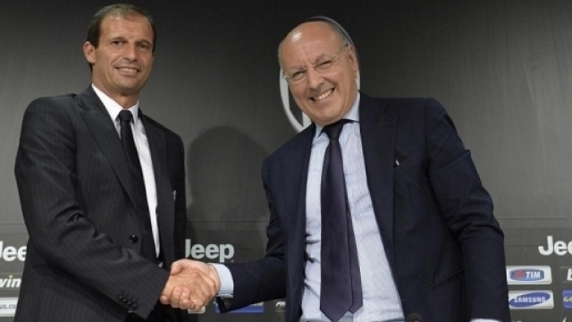 Giuseppe Marotta potrebbe acquistare un grande calciatore per convincere Allegri a restare in bianconero.