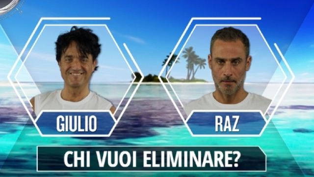 Sondaggio: Giulio Base contro Raz Degan.