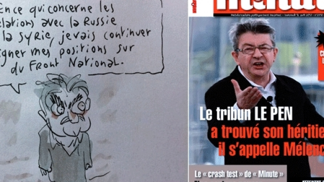 Le dessin de Joann Sfar sur M&eacute;lenchon lui a valu des menaces "dignes" de l'ultra-droite