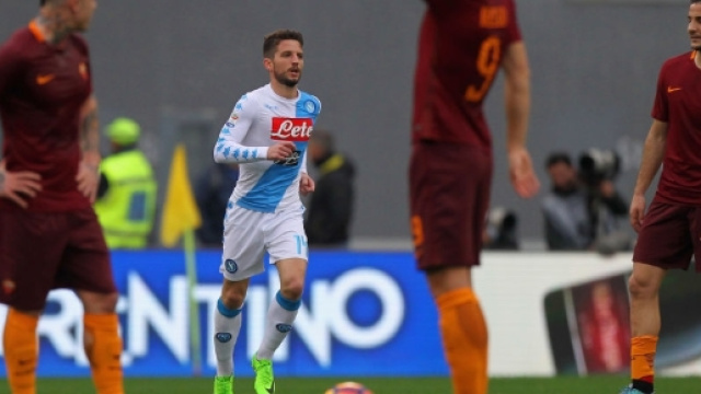 Lorenzo Insigne in Roma-Napoli(giallorossi.net)