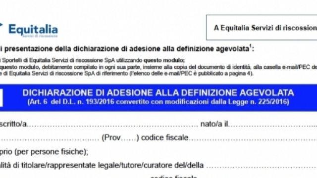 Modulo DA1 per la rottamazione delle cartelle Equitalia: dove e come presentarlo (https://www.gruppoequitalia.it)
