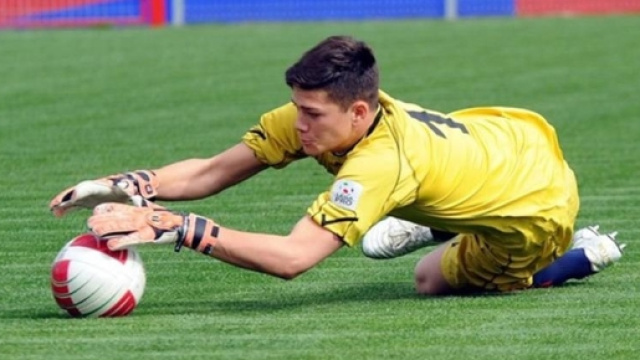 Victor De Lucia, portiere dell'U.S. Catanzaro - Foto: GazzaMercato.It