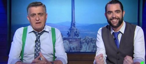 El Gran Wyoming y Dani Mateo en El intermedio