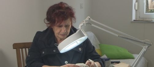 Photo by RTV Slovenia. A picture from the national TV movie "Glimpse of the future".