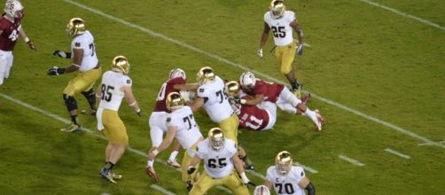 Stanford vs. Notre Dame/ Photo via Daniel Hartwig, Flickr