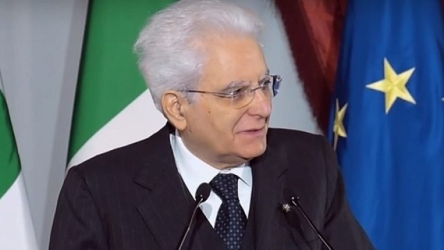 Il presidente della Repubblica, Sergio Mattarella