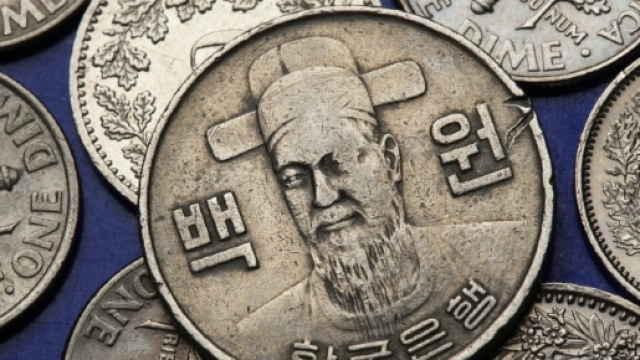 Le monete utilizzate nella Corea del Sud: i won