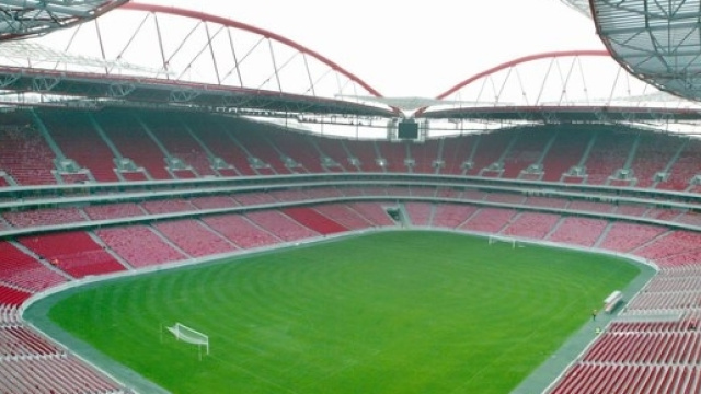 Lo stadio di Lisbona dove si incontreranno Sporting e Benfica