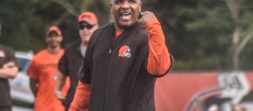 Cleveland Browns coach Hue Jackson/ Photo via Erik Drost, Flickr