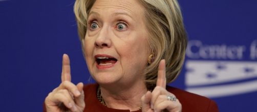 Hillary slips after 'creepy' hug from Biden - wnd.com