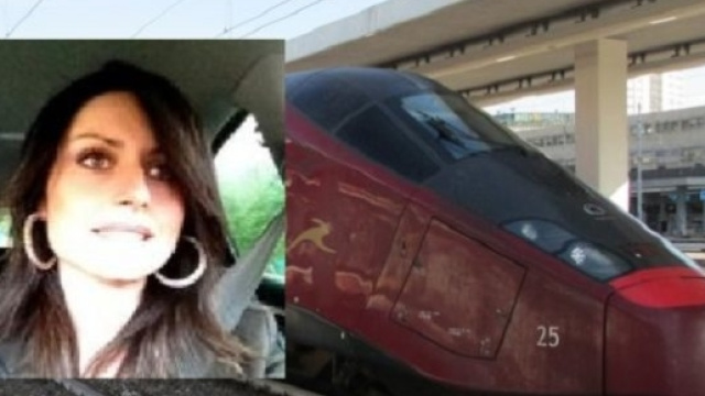 Annalisa Venticinque hostess morta di cancro a 33 anni: a lei &egrave; intitolato il convoglio 25 della flotta Italo. Foto: cronacacaserta.it.