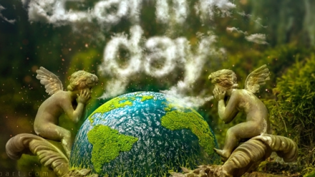 Earth Day and Realistic Clouds Text Effect Photoshop Tutorial plus ... - alfoart.com