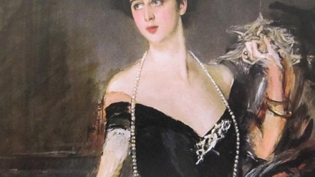 La bellissima Franca Florio nel suo pi&ugrave; celebre ritratto