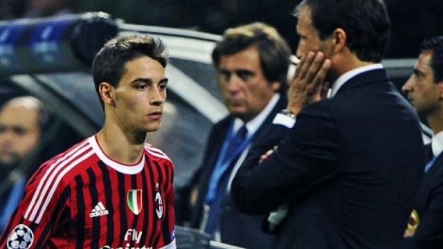 Mattia De Sciglio calciatore del Milan.