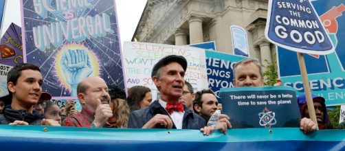 Bill Nye and Fellow Celebrities March on Earth Day - vulture.com