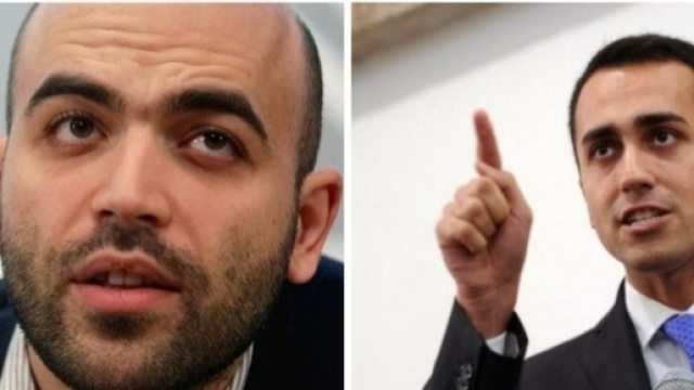 Sfida all'ultimo tweet tra Di Maio e Saviano sul tema immigrazione