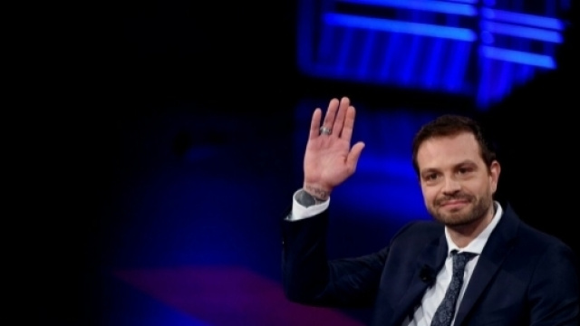 Baccaglini a "Che Tempo Che Fa" - FOTO: account Twitter ufficiale US Citt&agrave; di Palermo