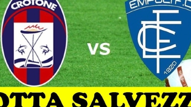 Crotone-Empoli: lotta salvezza