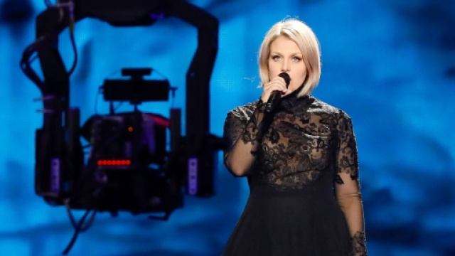 La chanteuse du duo finlandais, Norma John (Photo Andres Putting/EBU)