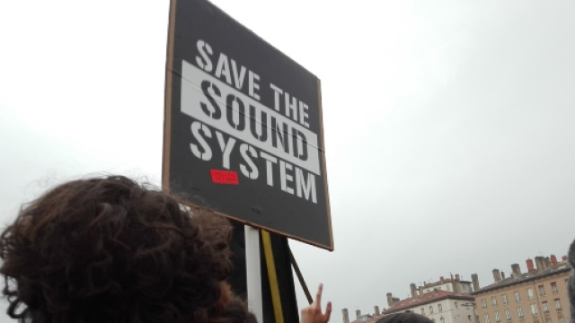 Lyon, Bellecour, Manifestive, 28/03/2016