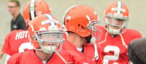 Cleveland Browns quarterbacks/ Photo by Erik Drost, Flickr