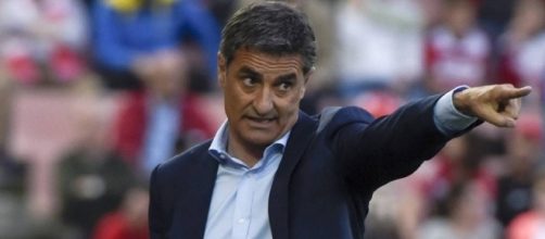 M&iacute;chel, durante un partido con el M&aacute;laga esta temporada