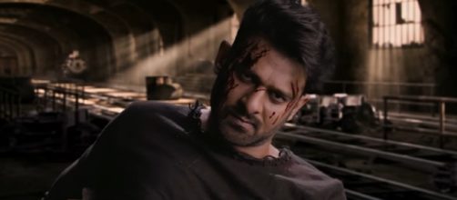 Prabhas from 'Saaho' (Image credits: screencap from youtube U V Creations)
