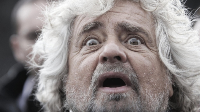 Beppe Grillo, leader del Movimento 5 Stelle