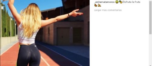 Annita Matamoros, posando en su Instagram.