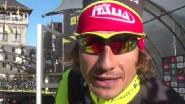 Filippo Pozzato, al Giro d'Italia per vincere una tappa