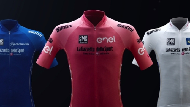 Le maglie del Giro d'Italia 2017