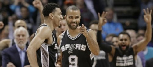 Tony Parker of the San Antonio Spurs. Photo by Tony Parker (@ Tony Parker) Twitter