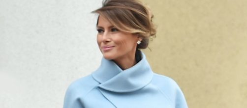 Melania Trump has been keeping a low profile/Photo via elle.com