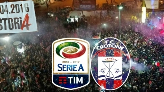 Anniversario della promozione in Serie A per il Crotone.