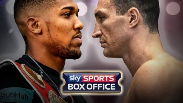Anthony Joshua e Wladimir Klitschko