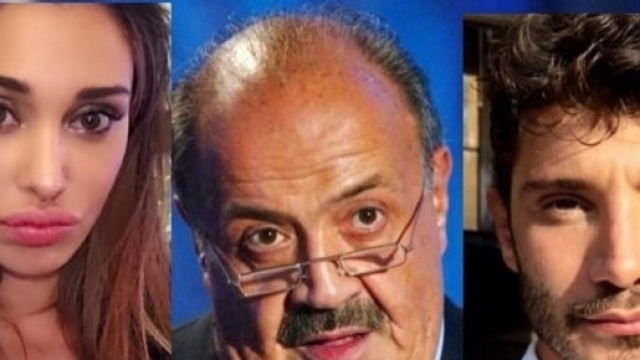 Clima di tensione tra Belen Rodriguez e Maurizio Costanzo su Canale 5;