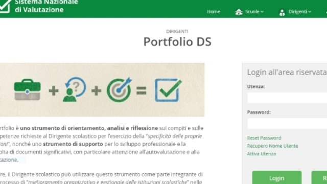 come compilare il portfolio del dirigente Scolastico