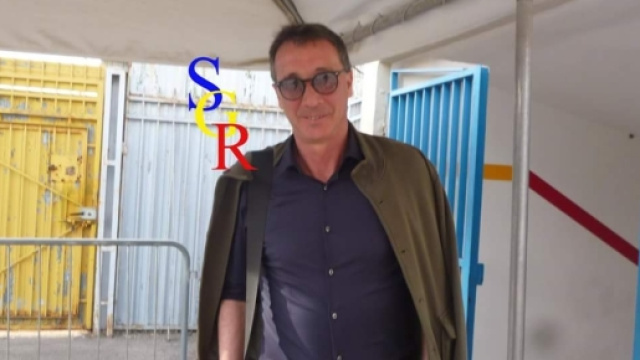 L'allenatore Rizzo, foto Salento Giallorosso.