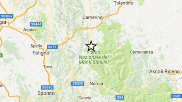 L'epicentro &egrave; stato individuato nel Parco Nazionale dei Monti Sibillini