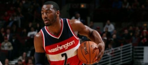 John Wall's 42 points led the Wizards to a Game 6 elimination win over Atlanta. [Image via Blasting News image library/clutchpoints.com]