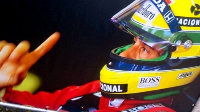 Ayrton Senna al Museo Lamborghini - Foto J.J. Adamson (Flickr)
