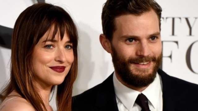 Dakota Johnson e Jamie Dornan.