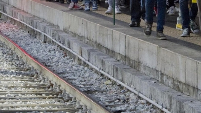 I binari dove &egrave; avvenuta la tragedia