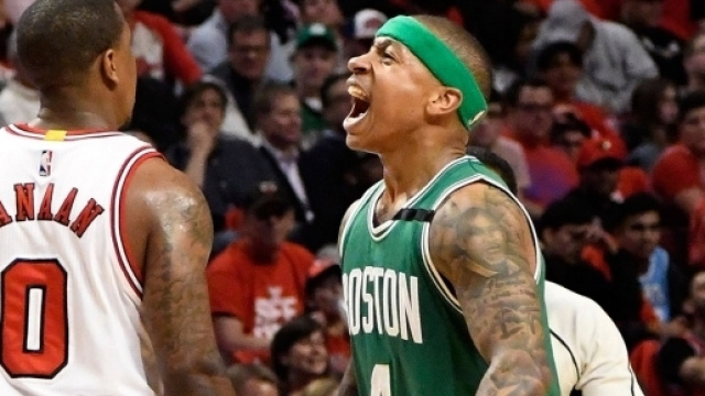 La gioia di Isaiah Thomas, i Celtics superano il turno