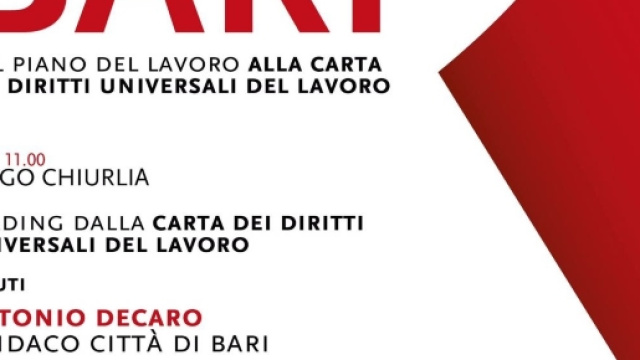 Locandina evento 1&deg; Maggio 2017 - Festa dei lavoratori