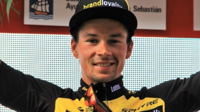 Primoz Roglic (Lotto NL-Jumbo) vince la tappa odierna