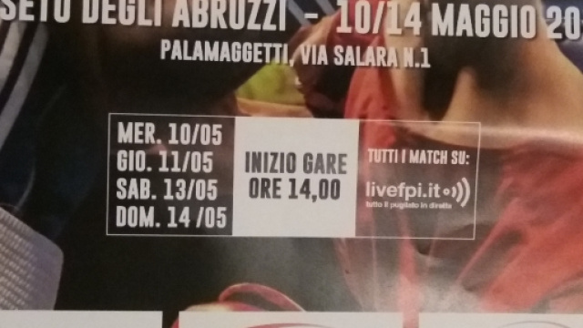 Roseto degli Abruzzi al Palamagetti torneo nazionale di pugilato senior 2017