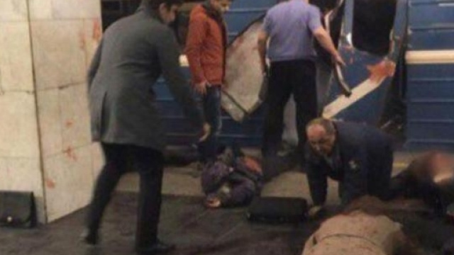Attacco alla stazione ferroviaria di San Pietroburgo