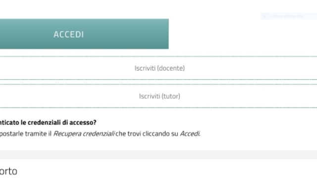 Come effettuare iscrizione a Indire dei tutor